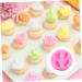 TEHAUX 9 pcs Supplies Silicone DIY Gems Making Casting Diamond Mold Baking Gadget Candy Chocolate Shape 7X7X1CMx3pcs Pinkx3pcs - Buy Online on GoSupps.com