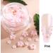 6 Boxes of Light Change 3D Nail Flowers Accessories with Gold and Silver for Mixed DIY Jewelry Art Decorative Supplies - Buy Online on GoSupps.com