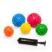 5-pack SAVINGS SET with pump | Massage balls with knobs | Knobbed balls | Hedgehog balls | Arthro sensory ball | Not inflated!