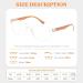 Shop EFE Wood Grain Reading Glasses Set (5 Pieces) - Stylish & Comfortable Spring Hinges for Men & Women (1.0 1.5 1.75 2.0 2.5 3.0) - Buy Online on GoSupps.com