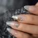 24pcs 3D Rhinestone Pearls Press On Nails - Shiny Medium Almond | International Shipping - Buy Online on GoSupps.com