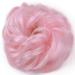 Silk-Co 35g Hair Part with Rubber Band - Wavy Soft Bun Hair Extensions in Light Pink | Thickening Messy Updo - Buy Online on GoSupps.com