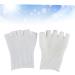 Beaupretty 3 Pairs Gel Socks Bunion Straightener Toe Spacers Toe Spreader Open Toe Socks Heel Sleeves for Cracked Heels Five Finger Socks Foot Care Socks Thumb Splitter White - Buy Online on GoSupps.com
