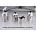 Goetland Stainless Steel WWII US Military Canteen Kit 1QT with 0.5QT Cup and Nylon Cover - Buy Online on GoSupps.com