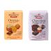 Wright's Baking Cake Mix Selection Pack Chocolate Fudge & Orange (One of Each 500g Pack) | can be used to bake light & moist cakes slices muffins or cupcakes