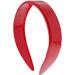 Topkids Accessories Plastic Alice Bands for Women and Girls Hair Bands for Women Headbands for Women's Hair Hair Comb Headband Alice Bands Adult Women Girls Headbands (2.5cm Red) - Buy Online on GoSupps.com