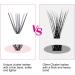 Fadlash 15mm D Curl Cluster Eyelash Extension 20 Root 0.07mm - DIY Self-Application Individual Lashes - Buy Online on GoSupps.com