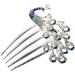 Ipetboom Womens Barrettes for Hair Bridal Hair Accessories Hair Barrette Pearl Hair Comb for Bridal Rhinestone Hair Clip Hairpins Hairpin Comb Hair Pin Comb Earth Tones Miss Five-tooth Comb - Buy Online on GoSupps.com