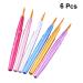 12 Pcs Retractable Lipstick Brush Set - Portable Makeup Lip Brush Applicator for Flawless Lip Color | Minkissy - Buy Online on GoSupps.com