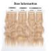 YDDM 20-Inch Clip-In Wavy Hair Extensions - Affordable Synthetic Hair Natural Look 4pcs for Women (613h22#) - Buy Online on GoSupps.com