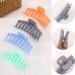4 Pack Big Hair Claw Clips for Women - Nonslip Jelly Color Assorted Hair Clips | Strong Hold for Thin, Thick, Curly, Long, and Short Hair | Perfect Gifts for Women and Girls - Buy Online on GoSupps.com