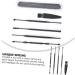 Lurrose Ear Cleaner Kit - Earwax Removal Tool with Rotating Scoop and Steel Pick for Ear Cleaning - Practical Ear Care Set - Buy Online on GoSupps.com