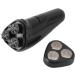 Buy Multifunctional Beard Trimmer for Men - 3 Floating Heads Powerful Motor Travel-Friendly (Black) - International Shipping Available - Buy Online on GoSupps.com