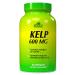 Alfa Vitamins Kelp 600mg Capsules with Iodine 600mcg for a Healthy Digestive System and Weight Function - 60 Capsules