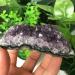 Natural Amethyst Cluster Quartz Crystal geode Specimen Crystal Natural Luster - Buy Online on GoSupps.com