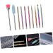 POPETPOP 1Set Alloy grinding head acrylic nail art tools carbide cuticle remover bits Nail Drill Bits acrylic nail tools Manicure Drill Bit diamond Tungsten steel alloy cell phone - Buy Online on GoSupps.com