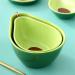 FURLOU Bowl Ceramic Avocado Carrot Flower Bowls Hand-Painted Dinnerware Fruit Salad Dishes Noodle Soup Plates Kitchen Tableware Bowls - Buy Online on GoSupps.com