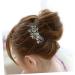 MAGICLULU Hairpin Comb Women Hair Accessories Rhinestone Hair Accessories Flower Hair Combs Bridal Headpieces for Womens Hair Accessories Tiara Hair Clip Comb Crystal Peacock Bride - Buy Online on GoSupps.com