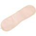 Castor Oil Neck Compress | Soft & Portable Pain Relief | Adjustable for Thyroid Support & Sleep (Khaki) - Buy Online on GoSupps.com