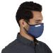SONOVIA Reusable Face Mask | 2 Layer Breathable Fabric | Anti-Fog Nose Wire | Adjustable Ear Straps | Denim Blue | Large Size - Buy Online on GoSupps.com