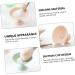 FRCOLOR Set of 4 Makeup Brush Exfoliating Pad Makeup Tools Makeup Applicator Made of Silicone Beauty Cleaning Mat Portable Makeup Washer Makeup Accessories Platinum Silica Gel Makeup Brush - Buy Online on GoSupps.com
