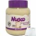 Nusco white chocolate cream spread with 2.5% white chocolate (400g jar) + usy block