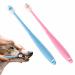 2 Pcs Dog Cat Toothbrush 360 Degree Soft Silicone Pet Toothbrush Small Puppy Kitten Toothbrushes Tiny Soft Dog Toothbrush Cat Dental Care Deep Clean Pet Teeth Cleaning Kit for Dogs Cleaning Mouth