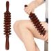 Appoo Wooden Massageroller Stick - 9-Roll Anti-Slip Multi-Purpose Massage Tool for Neck Shoulders Abs Arms Thighs & Legs - Perfect for Lymphatic Massage - Buy Online on GoSupps.com