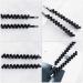 FRCOLOR 2 Pairs Crystal Rhinestone Hair Pins - Stylish Decorative Hair Clips for Women in Black - Buy Online on GoSupps.com