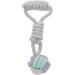 TRIXIE 32813 Junior Knotted Ball on Rope - Interactive Dog Toy 6/23 cm - Ideal for Playtime & Training - Shop Internationally! - Buy Online on GoSupps.com