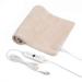 Ariliya Heating Pad for Back Pain & Cramps Relief- XL Electric Heating pad 4 Heat Settings 2h Auto-Off 12 x 24 Heated Pad  Beige-Beige