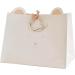 Ginger Ray Baby Shower White Teddy Bear Gift Bag with Pop-Out Ears | Neutral Gender-Friendly Design - Buy Online on GoSupps.com