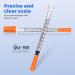 Cahswe 1ml Syringe, Syringes 29G 5/16 8mm 1cc Inch Individually Wrapped - Pack of 100 - Buy Online on GoSupps.com
