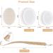 URAQT Lotion Applicator for Back - 7 Piece Set with Body Brush & Scrubber - Long Wooden Handle with 4 Pads - Bath Brush and Hook Included - Buy Online on GoSupps.com
