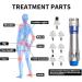Muscle Massage Gun & Shock Wave Therapy Device for Pain Relief | Portable Body & Back Massage | Effective ED Treatment - Buy Online on GoSupps.com