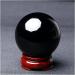 Buy JUKUCKV Natural Obsidian Quartz Crystal Sphere - Spiritual Support Healing Stone Ball - International Shipping Available - Buy Online on GoSupps.com