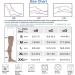 Medical Compression Tights for Varicose Veins & Edema - 20-30 mmHg Footless Opaque Gradient Compression Stockings - Beige Large - Shop Internationally - Buy Online on GoSupps.com
