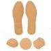 VALICLUD Breathable Brown Leather Shoe Insoles for Men - Thin Replacement Inserts (US 10-10.5 / EU 43-44) | Comfort & Odor Control - Buy Online on GoSupps.com
