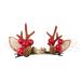 Antler Hair Clips - Christmas Barrettes for Women - Cute Reindeer Antlers Ears Hair Accessory Antlers Headdress Hairpin for Christmas Buogint