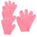 Beaupretty 2 Pairs Moisturizing Gloves Mittens Lotion Hand Gloves Moisturizing Overnight Hand Moisturizer Gloves Overnight Dry Hand Gloves Silica Gel Whitening Miss Full Foot