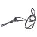 Busse draw reins basic cord black fitting: nickel-plated warmblood