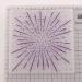 Fireworks Line Plastic Template Embossing Folder - 5.9 x 5.9 Inches for Scrapbooking & Card Making | Christmas Album Decor - EM141 - Buy Online on GoSupps.com