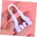 TOPBATHY Pince Nez en Silicone Violet pour Lifting du Nez Redresseur de Pont Confortable et Ajustable Correcteur de Forme Tombant Accessoire Beaut Femme pour Modelage et Rehaussement - Buy Online on GoSupps.com