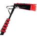 Water Fed Telescopic Brush Window Cleaning Pole Extendable Cleaner Conservatory Roof Cleaning Tools for Photovoltaic Panel Cleaningtrucks Windows (Color : 12ft/3.6m)