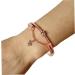 Beaupretty High-Quality Handcrafted Rose Gold Bracelet for Women | Stylish Star Arm Loop - Perfect Gift | 19.5*1.2cm - Buy Online on GoSupps.com