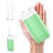 Lächen Water Flosser Mini Cordless Dental Oral Irrigator, Small Portable and Rechargeable Flossers for Teeth, Flossing with 3 Modes & IPX7 Waterproof Cleaner Picks for Home Travel Braces Bridges Care Green
