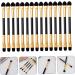 BIUDECO 15pcs Eye Shadow Brush Makeup Supplies Makeup Applicator Sticks Makeup Sponge Brush Soft Rubber - Buy Online on GoSupps.com