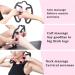 YGMXZL 360 Manual Massage Roller - Anti-Cellulite Deep Tissue Massage for Legs - Relieve Pain & Tension (Black) - Buy Online on GoSupps.com