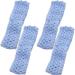 Time to Sparkle 4pcs Crochet Tube Top Crochet Tutu Infant Dress Baby Girls Skirt Pettiskirt 1.5"x6" Baby Blue 4x15cm Baby Blue