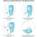 Radiance Facial Cleansing Brush Head Replacement 4 Pack - For Clogged & Enlarged Pores - Buy Online on GoSupps.com